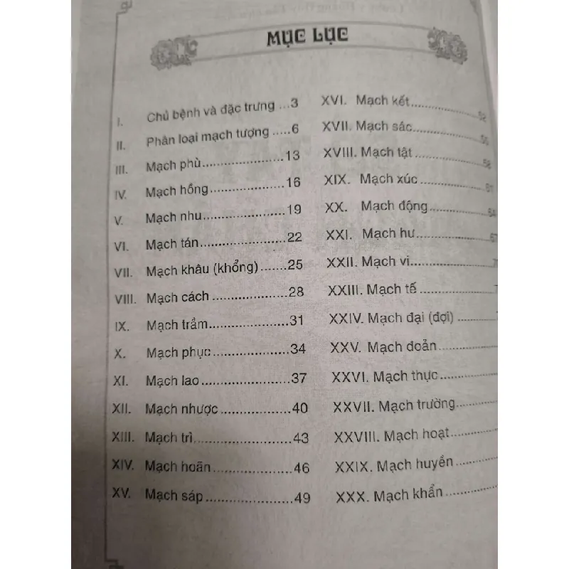 (Remake) Sổ tay mạch chẩn - 96 trang - SỨC KHỎE - THỂ THAO - An Nhiên Thư Quán - ANTQ3110-40 617625