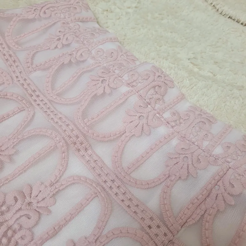 Váy chữ A màu hồng phấn 715470