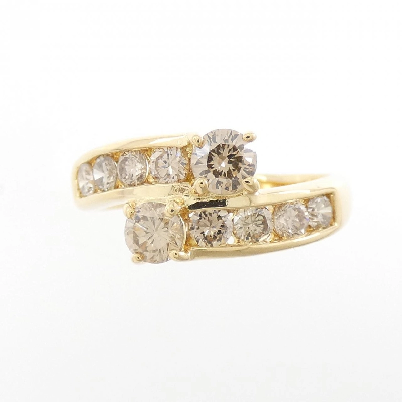 Nhẫn kim cương K18YG 1.00CT 672648