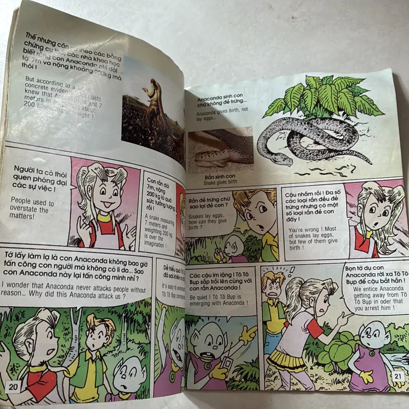 Bộ truyện tranh thám hiểm thế giới: Rắn thần Anaconda 738558