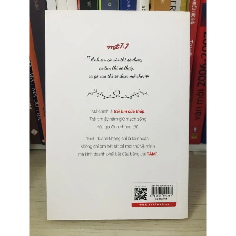 TRÁI TIM CỦA THÉP - Hồi ký Trần Thị Liên - CEO Ngọc Biển Steel 706927