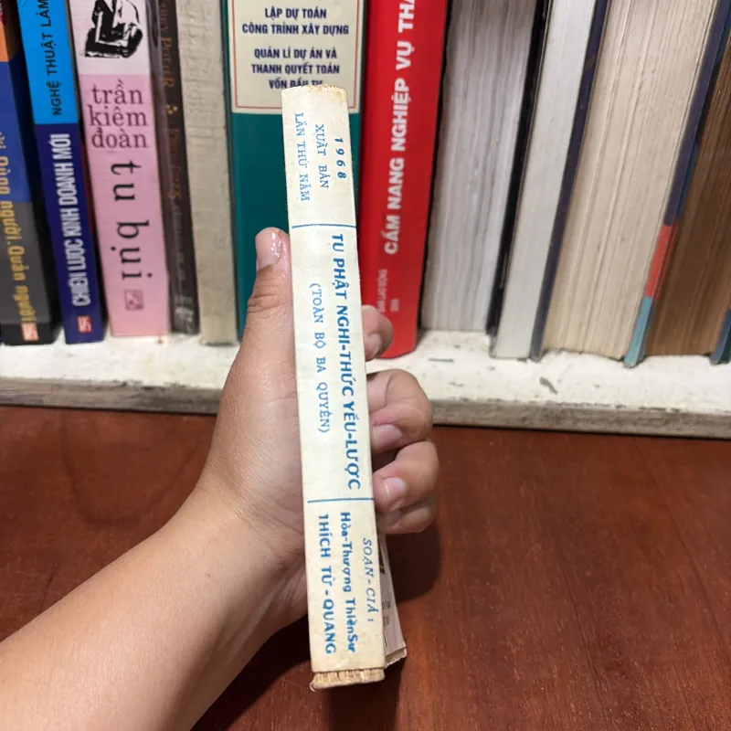 [Sách Xưa] - II Sách Phật Giáo: Tu Phật Nghi Thức Yếu Lược (Toàn Bộ 3 Quyển) - 1968 763193