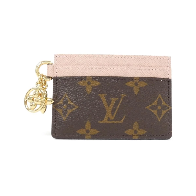 【Sản phẩm chưa sử dụng】Ví Louis Vuitton Monogram Porte Cartes LV Charm M82739 625118