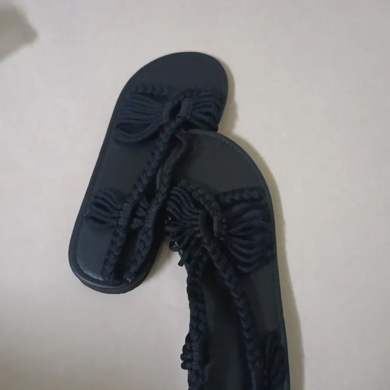 Dép sandal đen đẹp mới 100% size 38-39 1031442