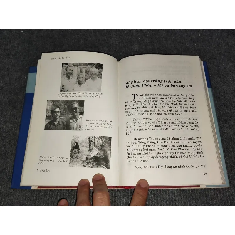 HỒI ỨC MAI CHÍ THỌ TẬP 2: THEO BƯỚC CHÂN LỊCH SỬ 957915