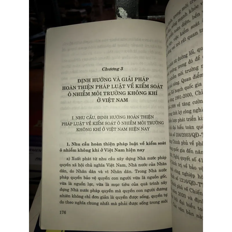 Pháp luật về kiểm soát ô nhiễm môi trường không khí ở Việt Nam hiện nay 757174
