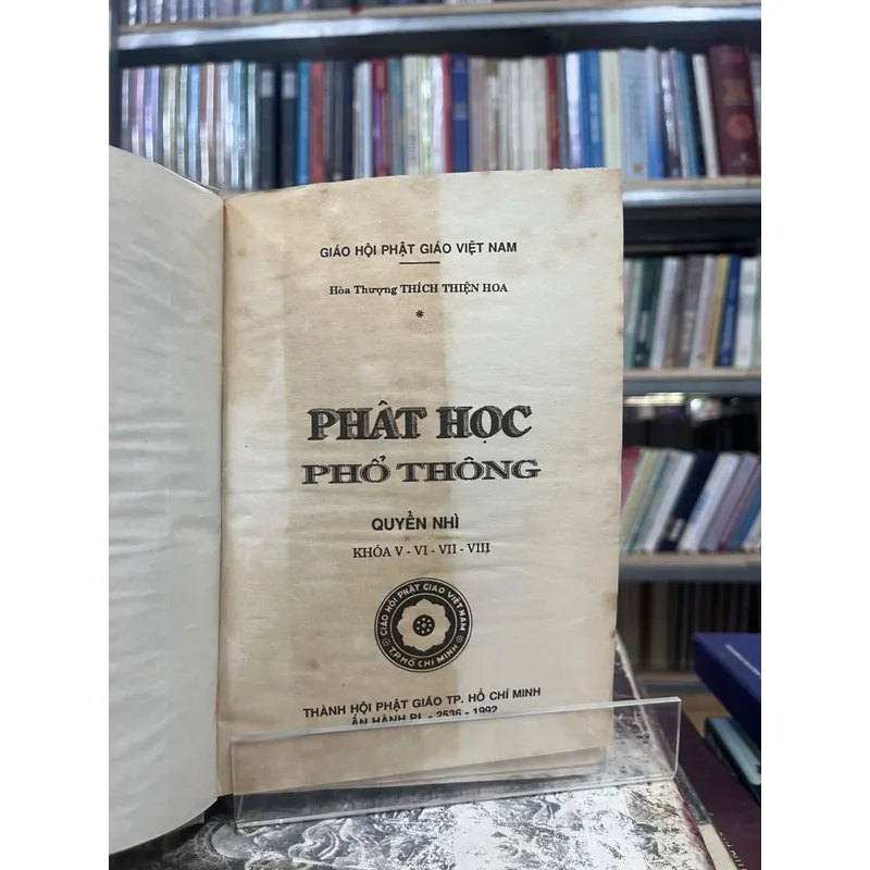 PHẬT HỌC PHỔ THÔNG- THÍCH THIỆN HOA 596546
