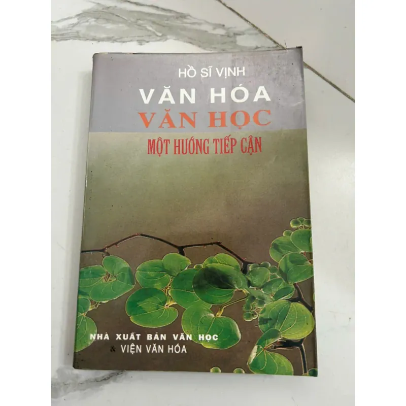Văn Hóa Văn Học - Một Hướng Tiếp Cận - Hồ Sĩ Vịnh. 695278