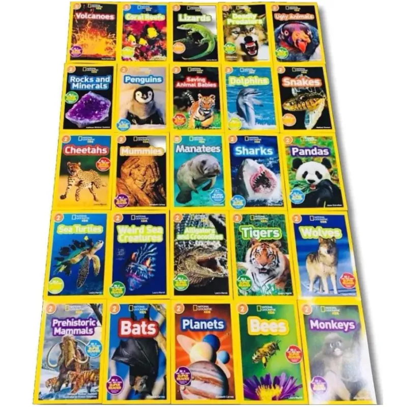 Sách Khoa học - National Geographic kids - Level 2 41 cuốn giấy bóng đẹp - tặng Audio 1000830