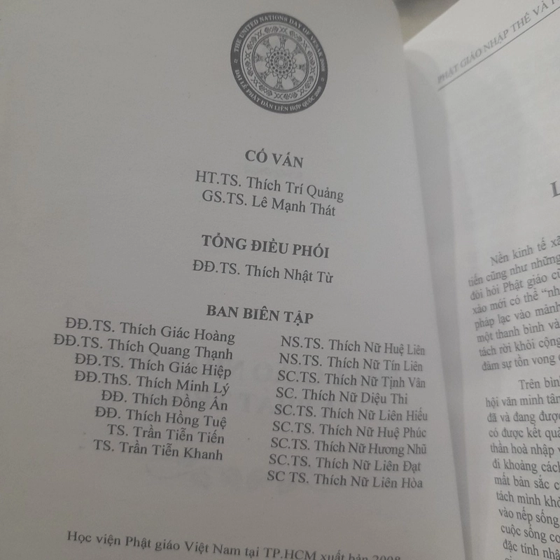 Lê Mạnh Thát,... PHẬT GIÁO NHẬP THẾ VÀ PHÁT TRIỂN 379450