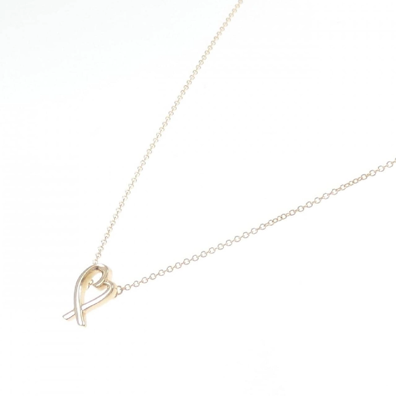 Dây chuyền mini Loving Heart Tiffany - Hàng hiệu Authentic 843202