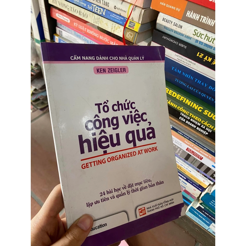 Sách Tổ chức công việc hiệu quả 310549