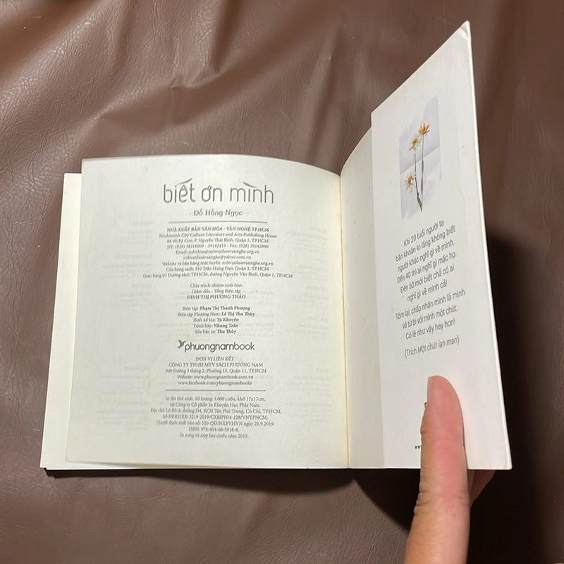 II Tựa sách: Biết Ơn Mình - Đỗ Hồng Ngọc - 2019 523217
