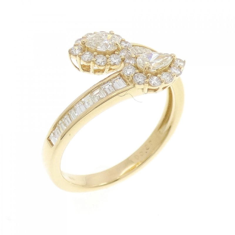 【Sản phẩm mới】Nhẫn kim cương K18YG 0.80CT 670595