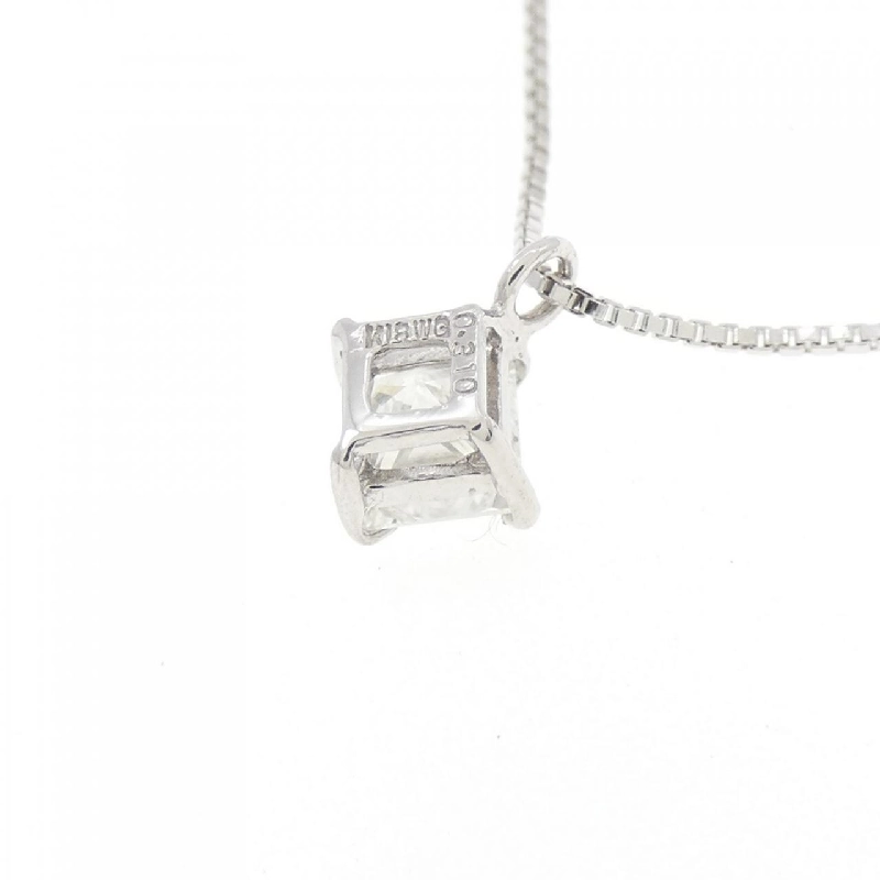 K18WG Solitaire Dây chuyền kim cương 0.310CT - Hàng hiệu Chính hãng 861067