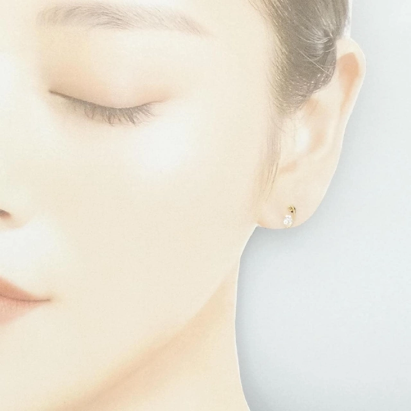 K18YG Bông tai Cubic - Hàng hiệu Chính hãng 867627