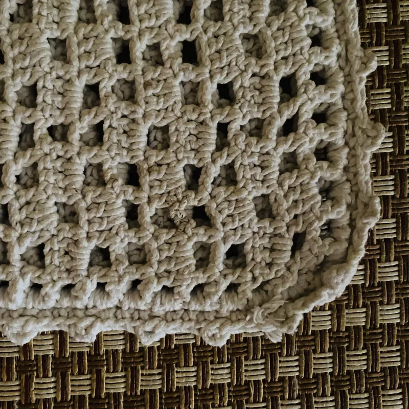 [Hàng si] Khăn trải bàn đan móc  749649