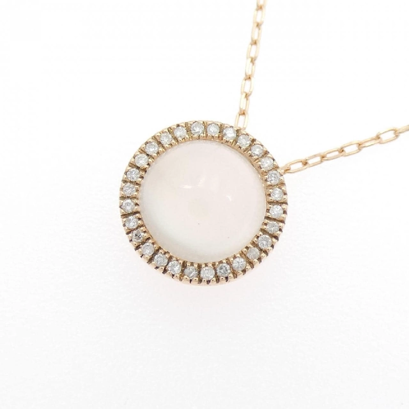 Dây chuyền Moonstone 10KPG/K10PG 2.00CT - Hàng hiệu Chính hãng 856076