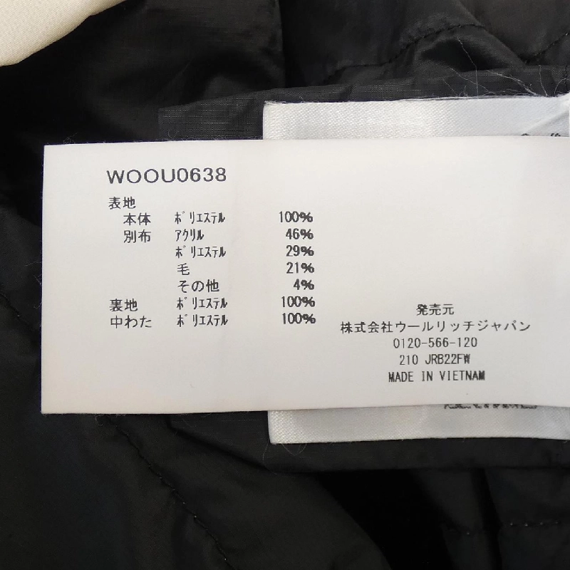 Áo khoác WOOL RICH WOOU0638 - Hàng hiệu Chính hãng 890232