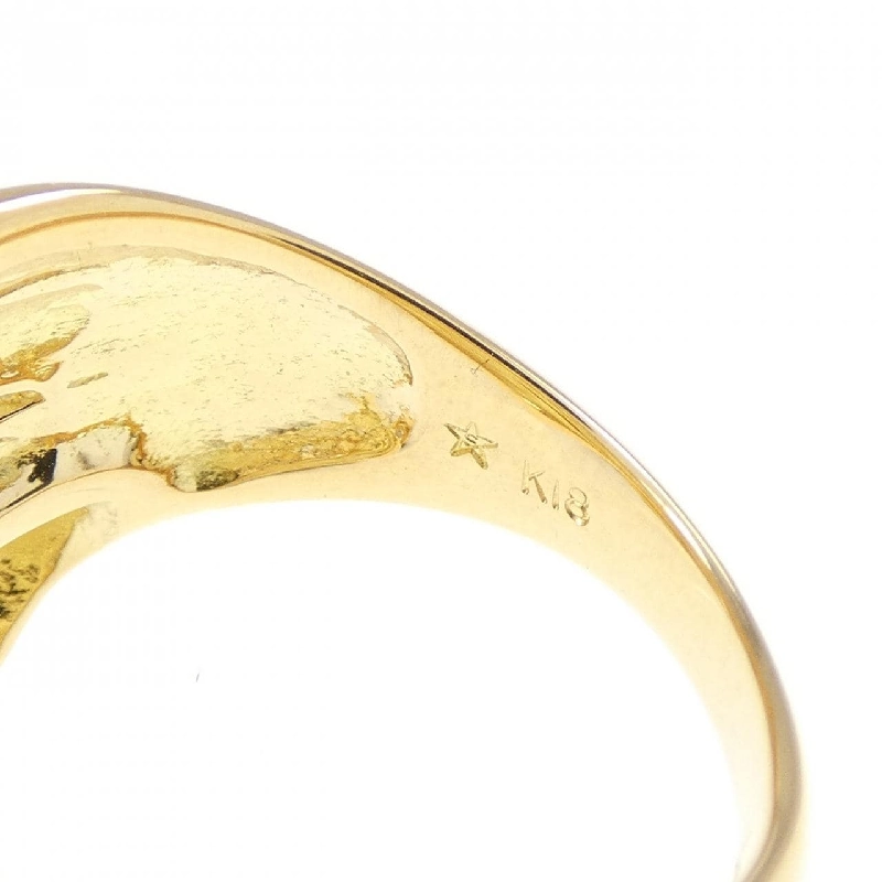 Nhẫn K18YG Ginza Tanaka - Hàng hiệu Authentic 841986