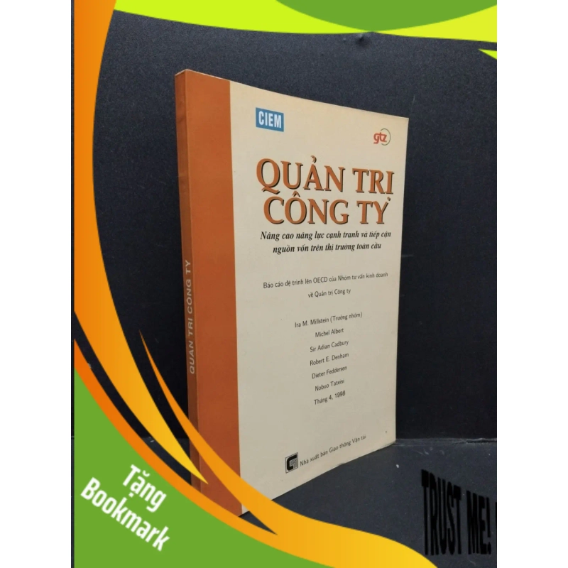 (TẶNG BOOKMARK) Quản trị công ty mới 80% ố bẩn nhẹ 2003 RBK1406 SÁCH QUẢN TRỊ 951034