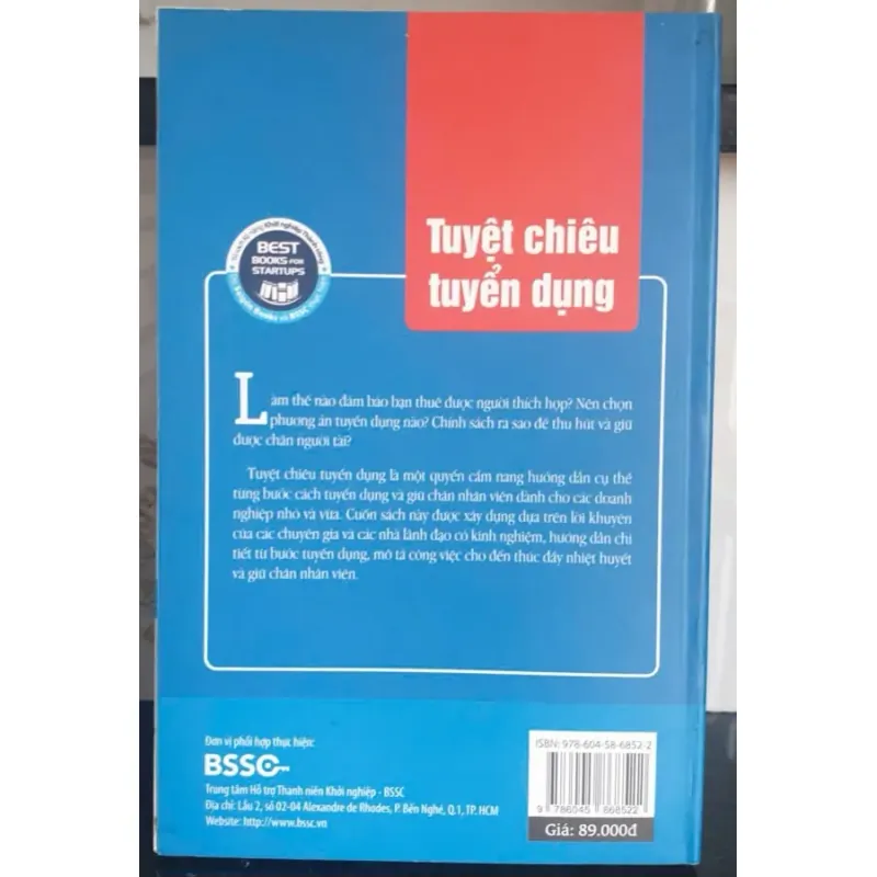 Tuyệt Chiêu Tuyển Dụng  - Hiểu Để Thành Công - Erika Lucas 749040