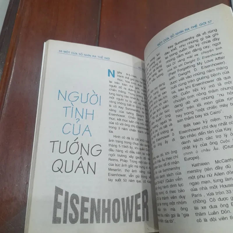 một cửa sổ NHÌN RA THẾ GIỚI số 82 năm 1995 712403