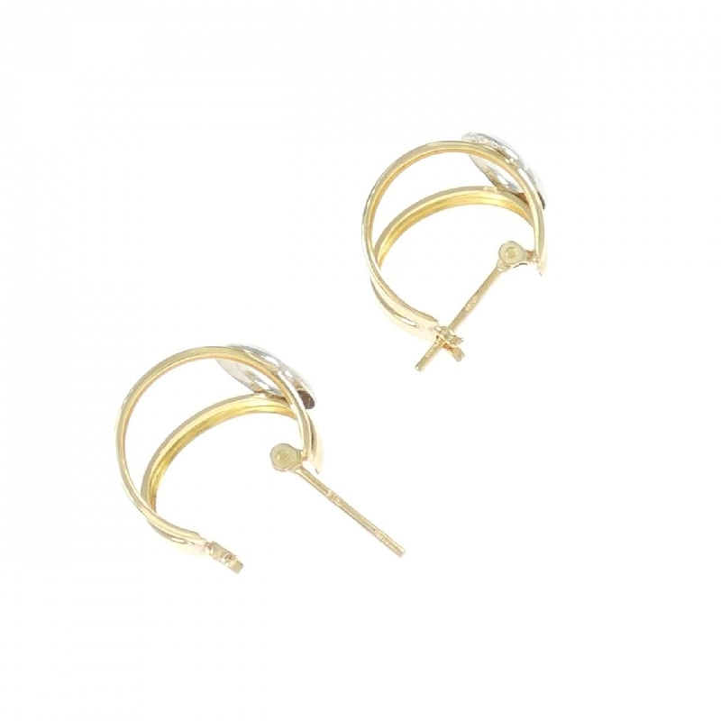 K18YG/PT900 Bông tai - Hàng hiệu Authentic 871616