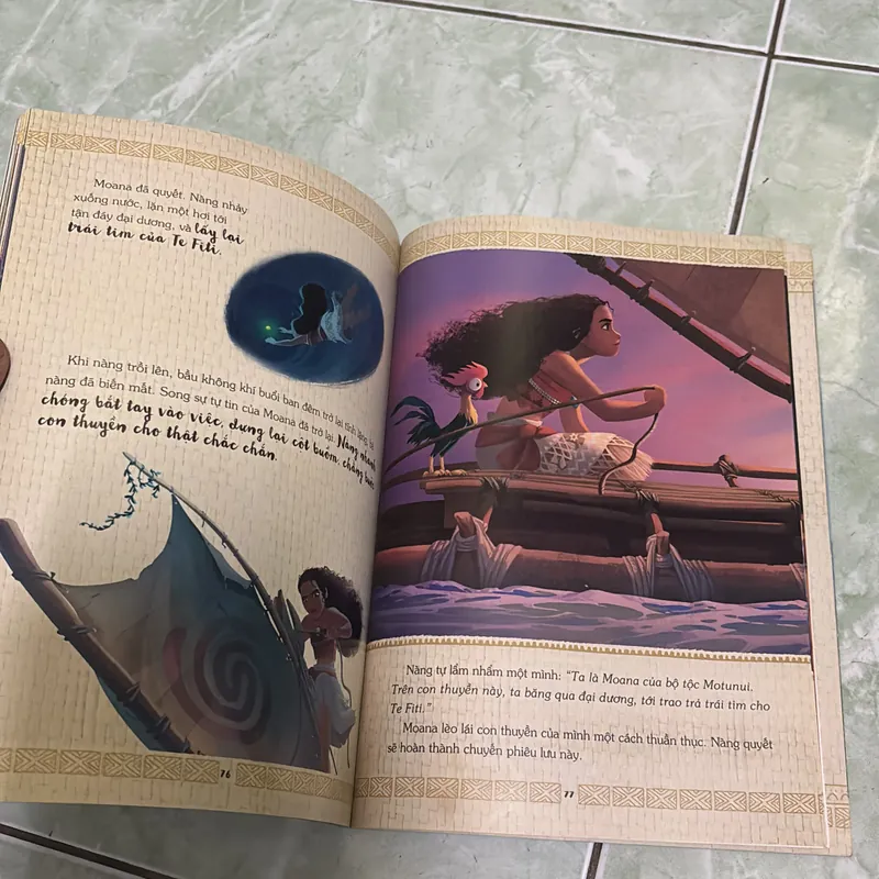 Hành trình của Moana - truyện tranh màu đồng hành với phim hoạt hình 572704