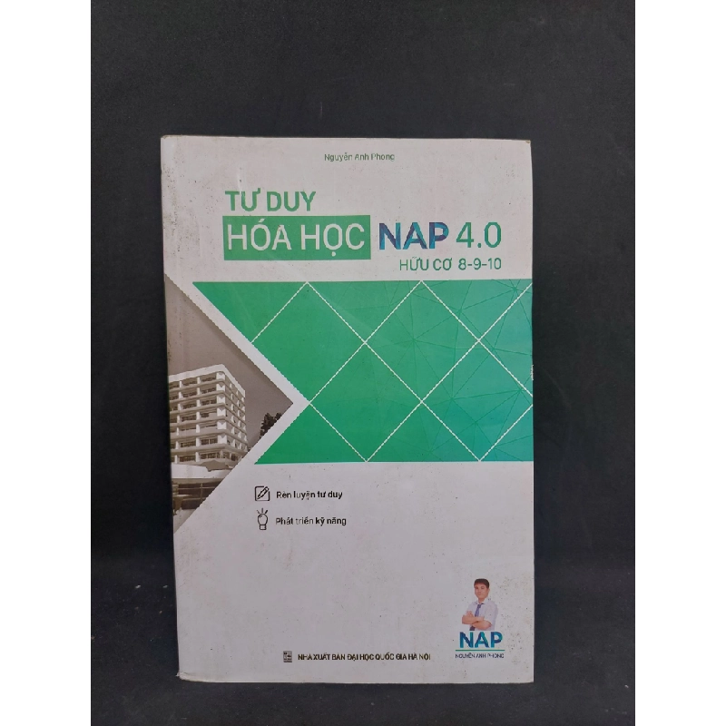 Tư duy hóa học NAP 4.0 hữu cơ 8-9-10 có lỗi gáy, 2018, HPB.HCM1207 35170