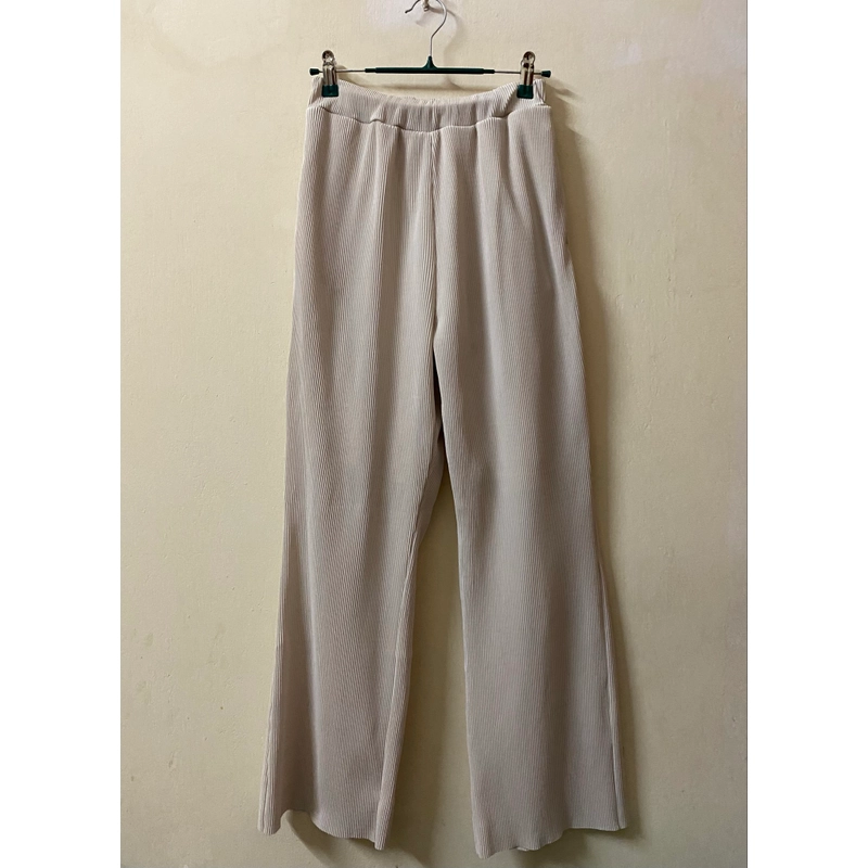 Quần thun nhún kem 541114