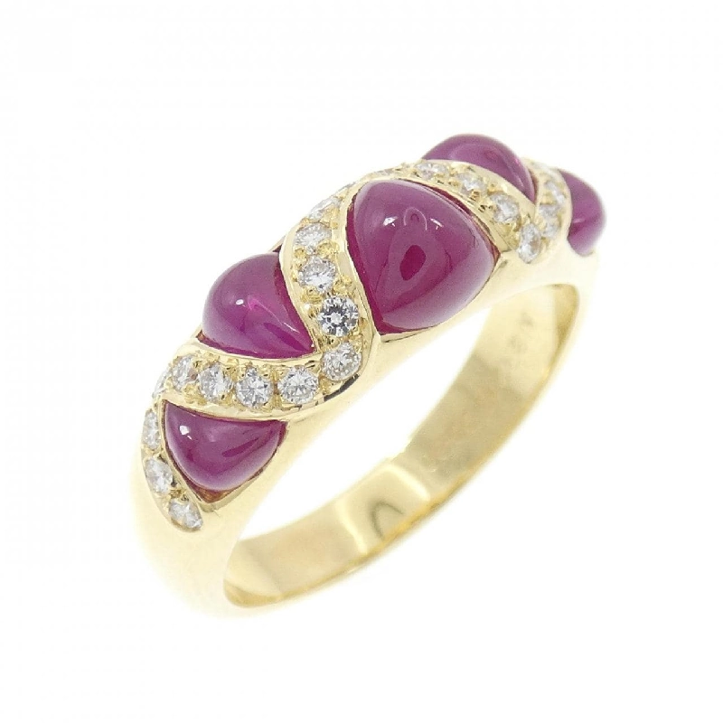 Nhẫn Ruby K18YG 2.11CT - Hàng hiệu Chính hãng 845643