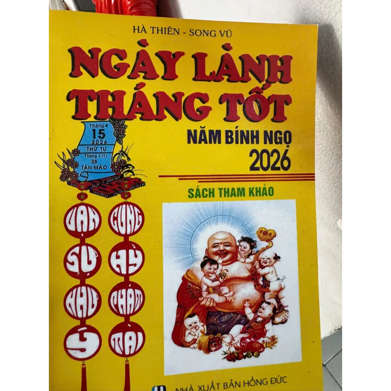 S55. NGÀY LÀNH THÁNG TỐT 2026 - BÌA DI LẶC 1000327