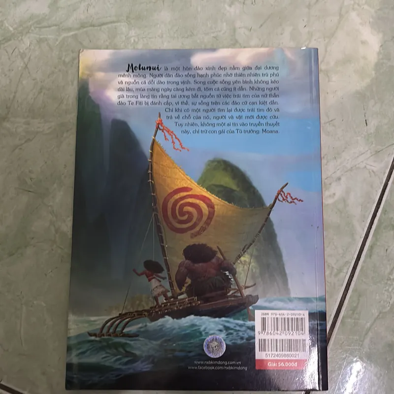 Hành trình của Moana - truyện tranh màu đồng hành với phim hoạt hình 572704
