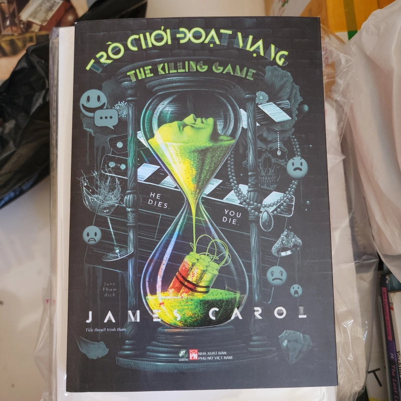 Sách Trò chơi đoạt mạng của James Carol mới 99% 500863