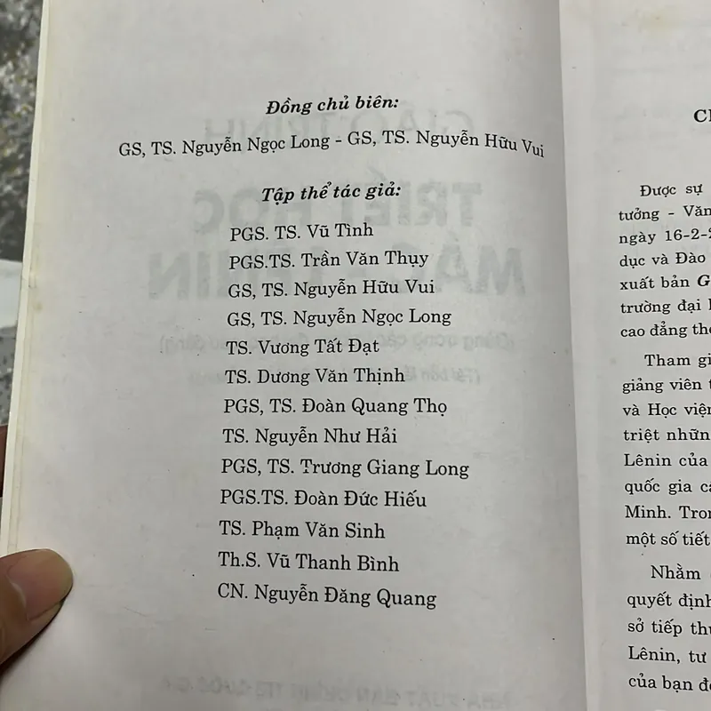 giáo trình triết học Mác - Lê nin  423073