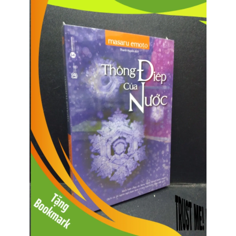 (TẶNG BOOKMARK) Thông điệp của nước Marasu Emoto mới 100% triết lý 953391