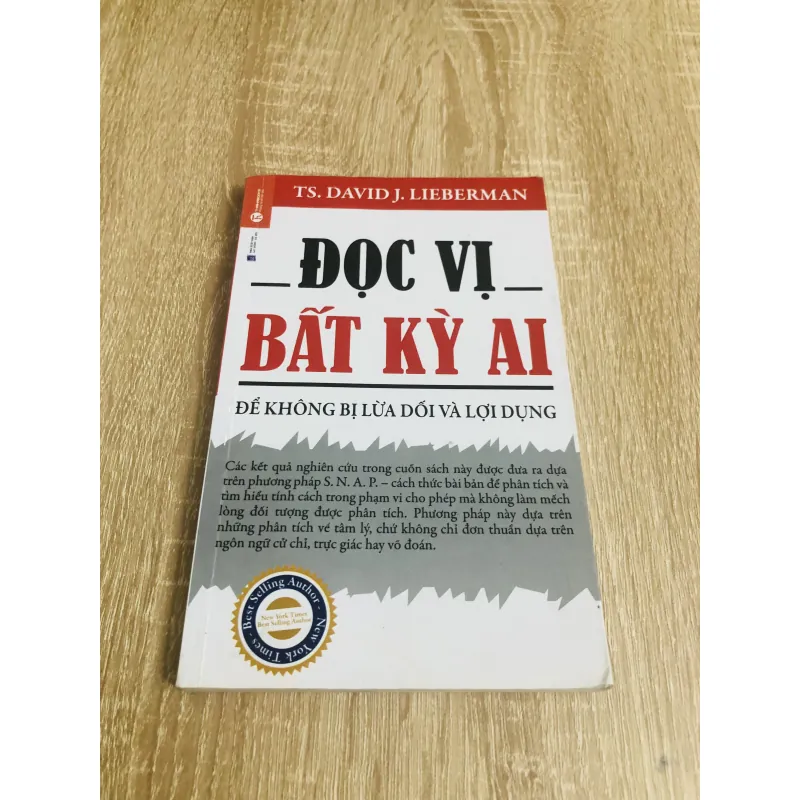 Đọc Vị Bất Kỳ Ai – Để Không Bị Lừa Dối Và Lợi Dụng – TS. David J. Lieberman 934014
