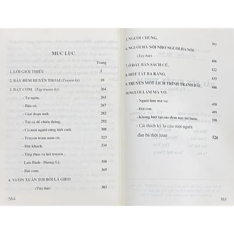 Bảy Đêm Huyền Thoại - Vũ Bằng 749436