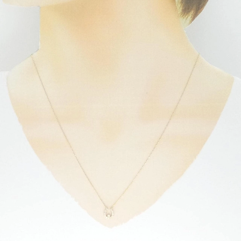 K18YG Dây chuyền kim cương 0.10CT - Hàng hiệu Chính hãng 869071