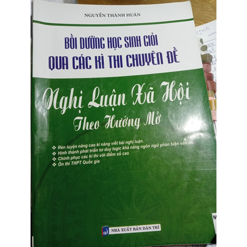 Bồi dưỡng học sinh giỏi qua các kỳ thi chuyên đề nghị luận xã hội theo hướng mở 356314