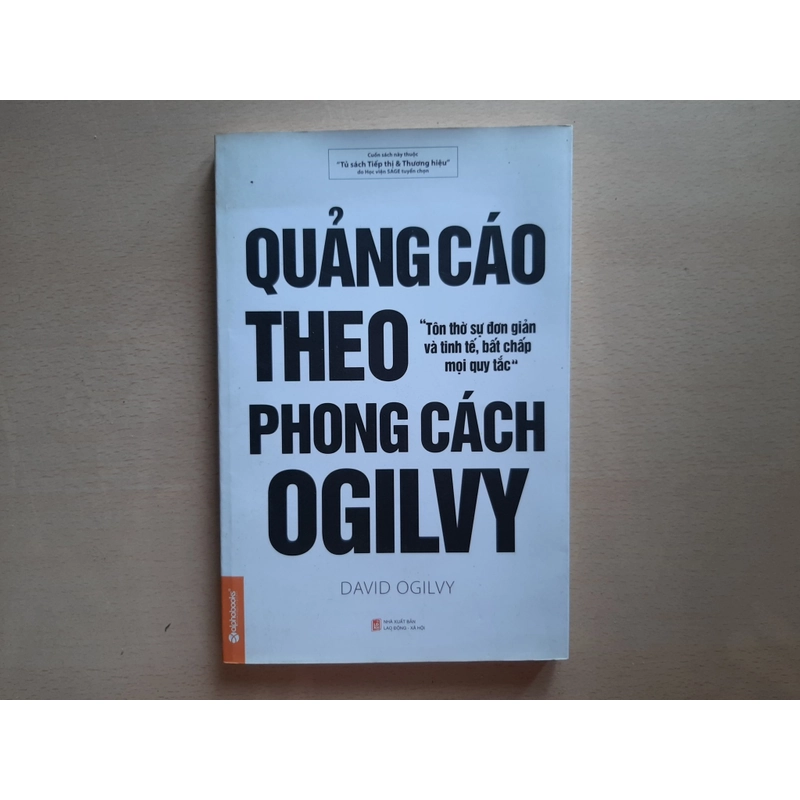 Sách Quảng cáo theo phong cách Ogilvy cũ 270592