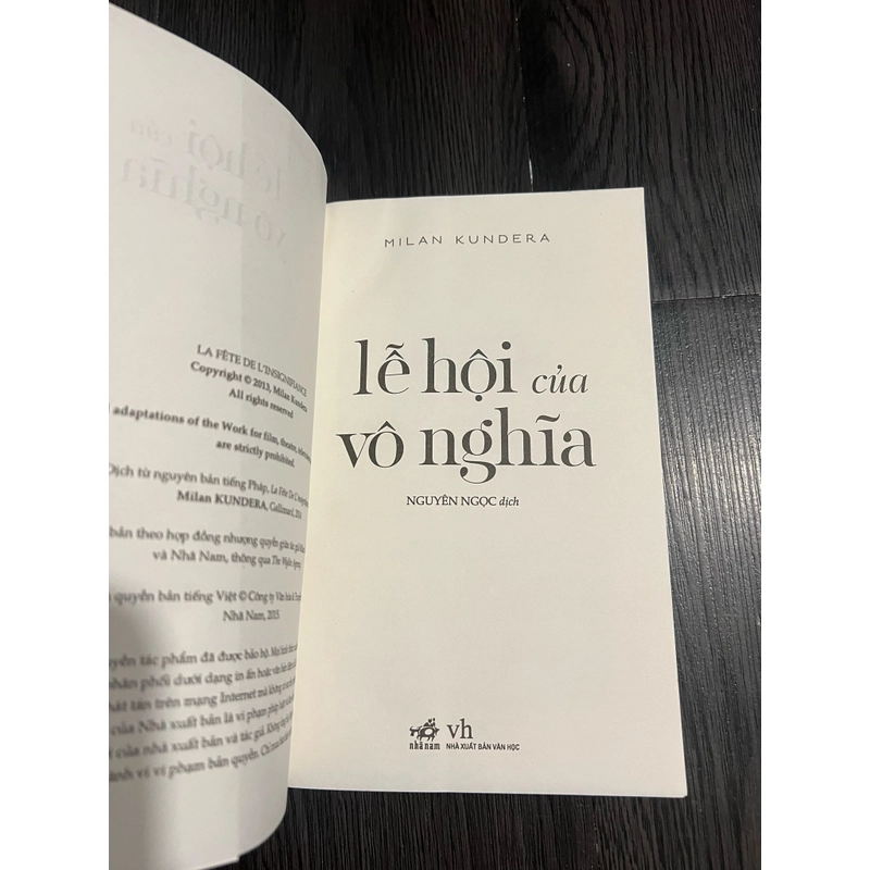 Lễ hội của vô nghĩa - Milan Kundera 300492