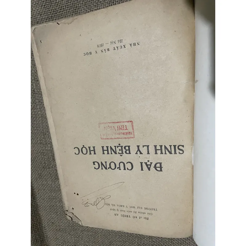 Đại cương sinh lý  bệnh học - 470 trang  731091