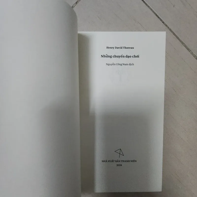 Sách Những chuyến dạo chơi của Thoreau 716813
