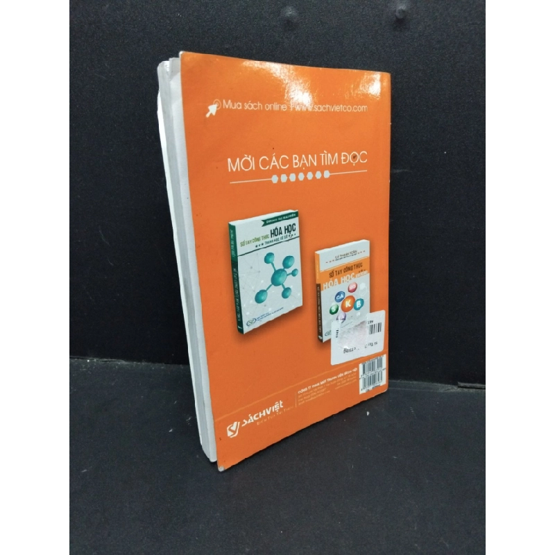 [Phiên Chợ Sách Cũ] Sổ tay công thức hóa học THPT đầu 2018 2303 426205