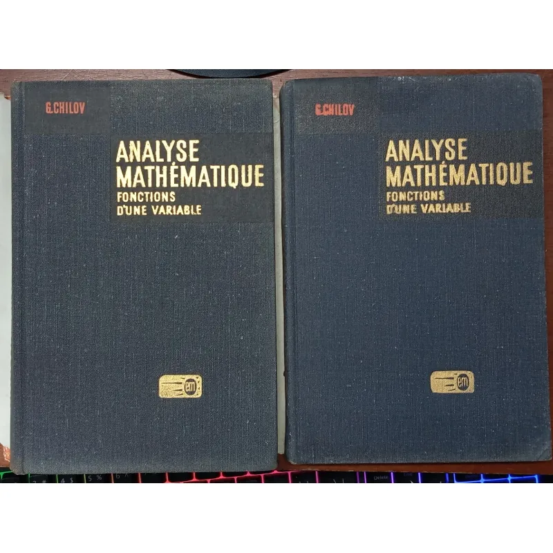 2 sách Toán tiếng nước ngoài - Analyse Mathémmatique 888057