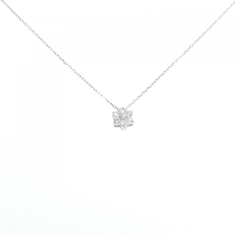 Dây chuyền kim cương K18WG 0.10CT - Hàng hiệu Chính hãng 862871