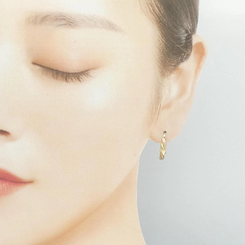 Bông tai 18KT ba màu - Hàng hiệu Authentic 866592