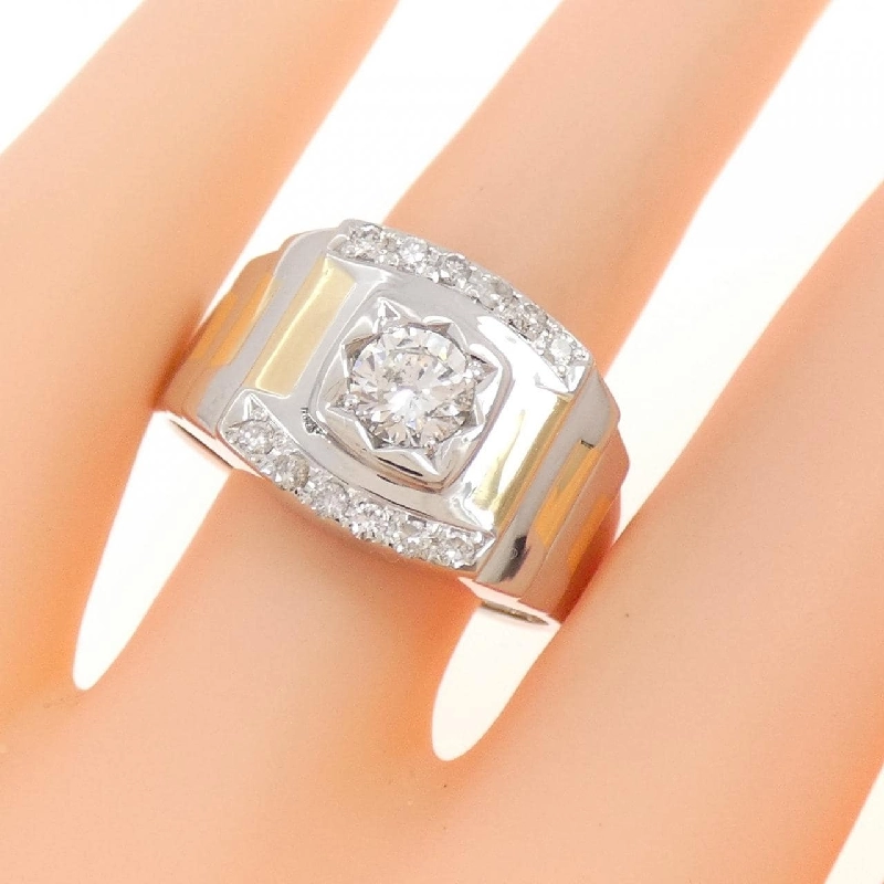 Nhẫn kim cương PT900/K18YG 0.55CT 667335